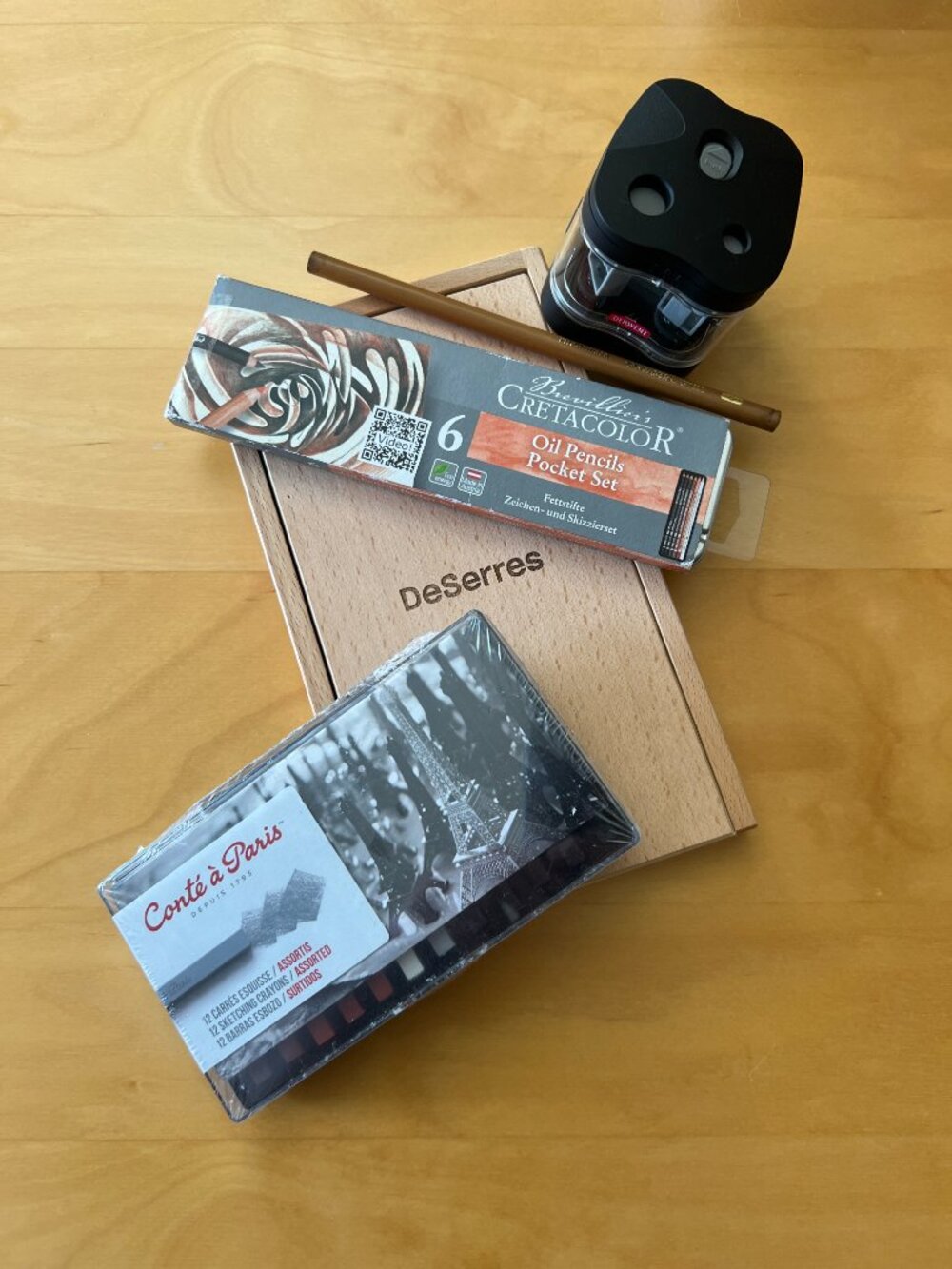 Lot of Drawing Materials ~ Conté Cretacolor Derwent